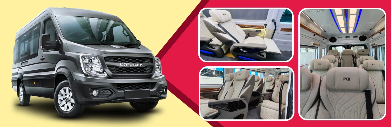 Force Urbania Van on Rent in Aurangabad