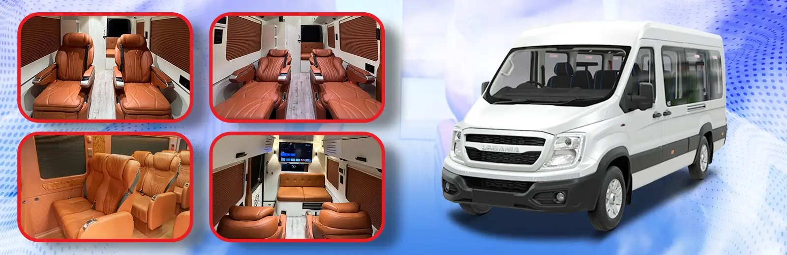 Force Urbania Van on Rent in Ghaziabad