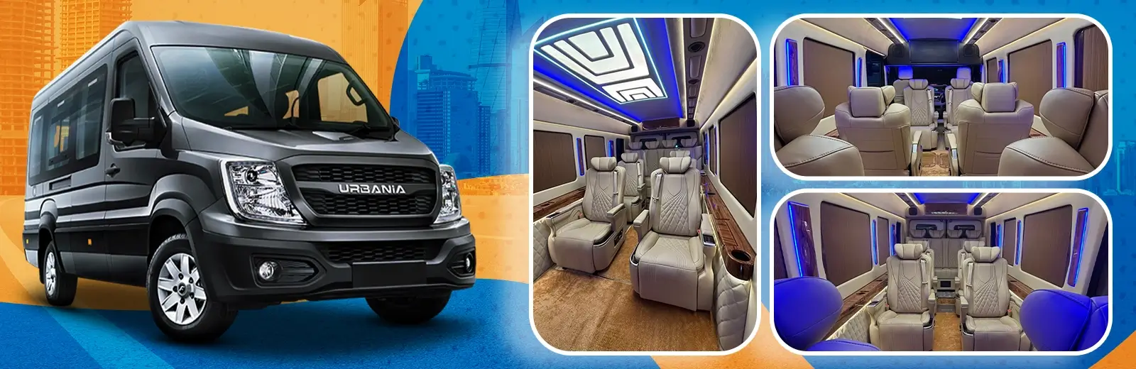 Force Urbania Van on Rent in Gurgaon Force Urbania Van on Rent in Gurgaon