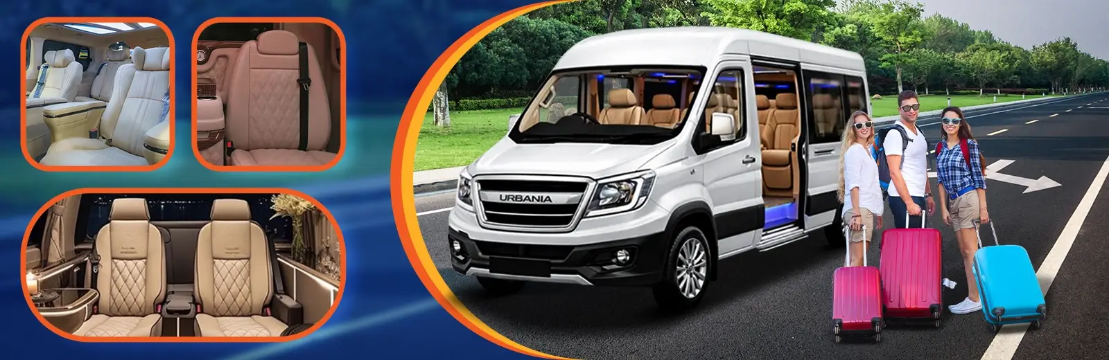 Force Urbania Van on Rent in Noida