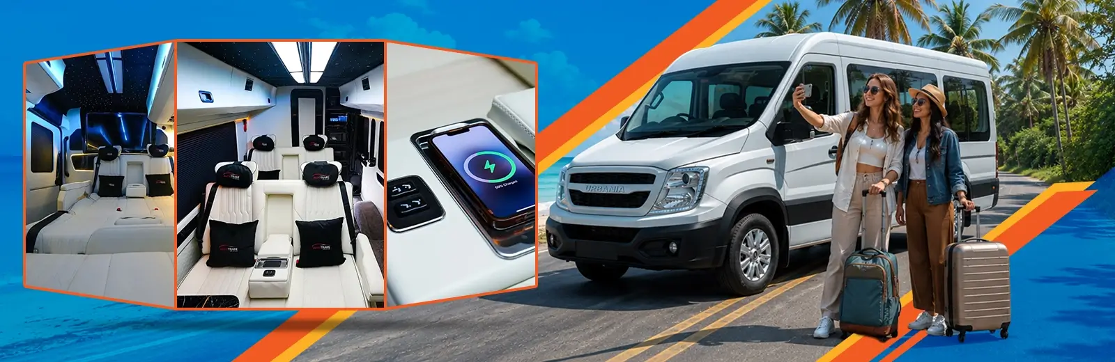 Force Urbania Van on Rent in Pune Force Urbania Van on Rent in Pune