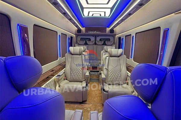 12 Seater Force Urbania Van on Rent in Delhi