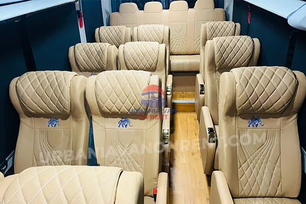 16 Seater Force Urbania Van on Rent in Delhi