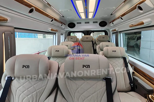 17 Seater Force Urbania Van on Rent in Delhi